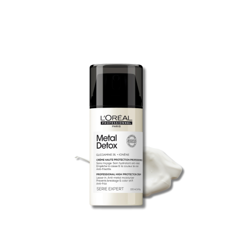L'OREAL METAL DETOX krem ochronny wygładzający przeciw puszeniu 100 ml - 2