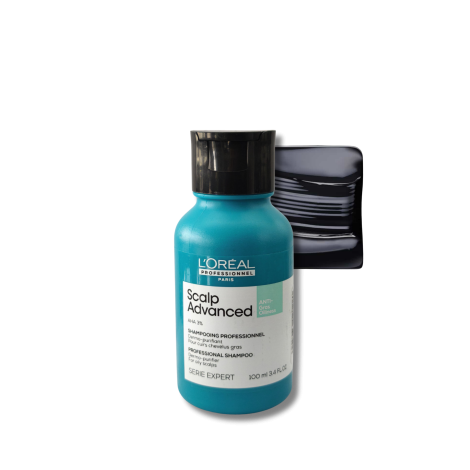 L'OREAL SCALP ADVANCED AHA 3% Anti-Discomfort szampon kojący w żelu 100 ml - 2