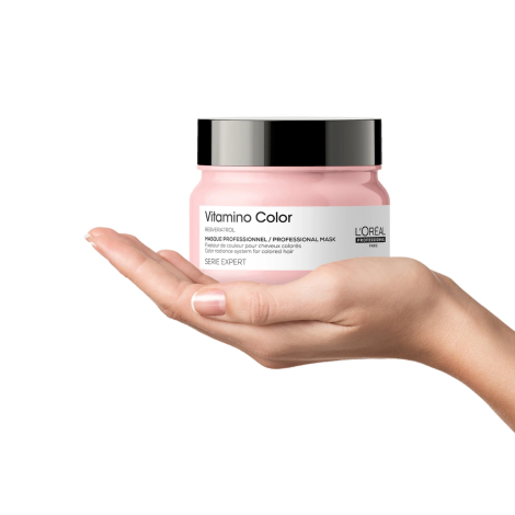 L'OREAL VITAMINO COLOR maska odżywiająca do włosów farbowanych 250 ml - 3