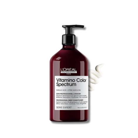 L'OREAL VITAMINO COLOR SPECTRUM odżywka pielęgnująco-nabłyszczająca 750 ml - 2