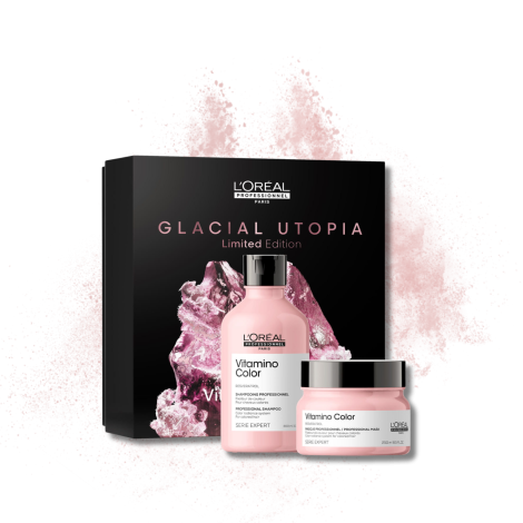 L'OREAL VITAMINO COLOR Glacial Utopia zestaw | szampon + maska - 2