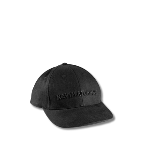 KEVIN MURPHY AKCESORIA BASEBALL CAP BLACK czapka z daszkiem czarna