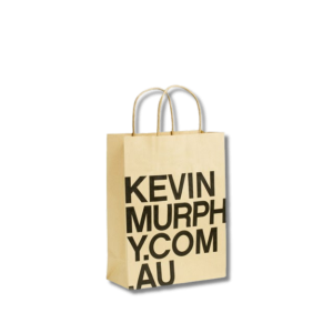 KEVIN MURPHY AKCESORIA BROWN RETAIL PAPER BAG torba papierowa