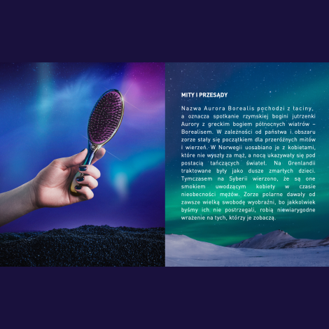 OLIVIA GARDEN DETANGLER M szczotka do rozczesywania | Aurora Blue Niebieska - 7