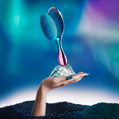 OLIVIA GARDEN DETANGLER M szczotka do rozczesywania | Aurora Blue Niebieska - 9