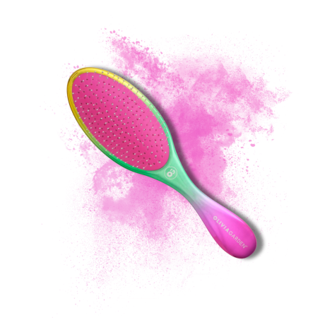OLIVIA GARDEN DETANGLER M szczotka do rozczesywania | Aurora Rose Różowa - 2