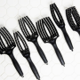 OLIVIA GARDEN FINGERBRUSH COMBO M szczotka z włosiem dzika | Black Czarna - 6