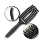 OLIVIA GARDEN FINGERBRUSH COMBO M szczotka z włosiem dzika | Black Czarna - 4