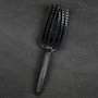 OLIVIA GARDEN FINGERBRUSH COMBO M szczotka z włosiem dzika | Black Onix - 5