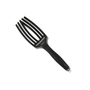 OLIVIA GARDEN FINGERBRUSH COMBO M szczotka z włosiem dzika | Black Onix