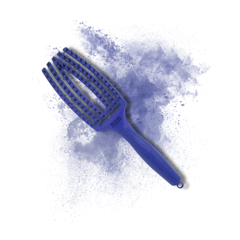 OLIVIA GARDEN FINGERBRUSH COMBO M szczotka z włosiem dzika | Blue Jeans - 2