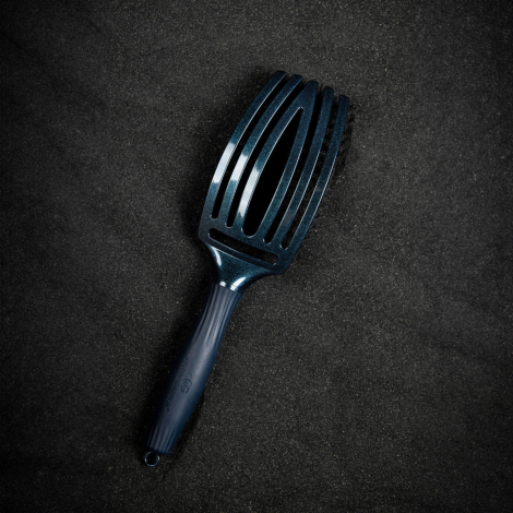 OLIVIA GARDEN FINGERBRUSH COMBO M szczotka z włosiem dzika | Blue Sapphire - 5