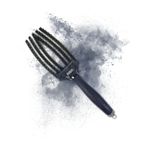 OLIVIA GARDEN FINGERBRUSH COMBO M szczotka z włosiem dzika | Blue Sapphire - image 2