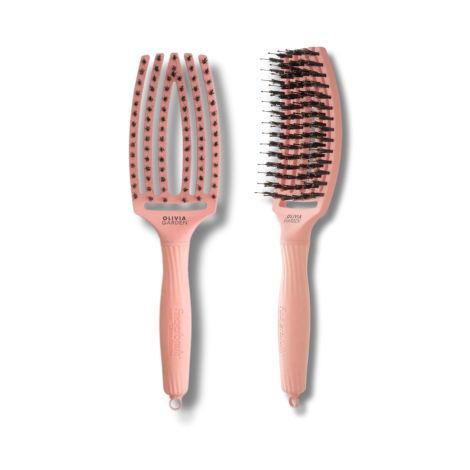 OLIVIA GARDEN FINGERBRUSH COMBO M szczotka z włosiem dzika | Clay Glina - 3