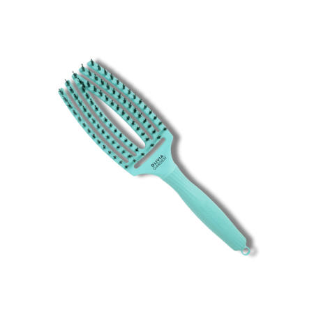 OLIVIA GARDEN FINGERBRUSH COMBO M szczotka z włosiem dzika | Fizzy Mint
