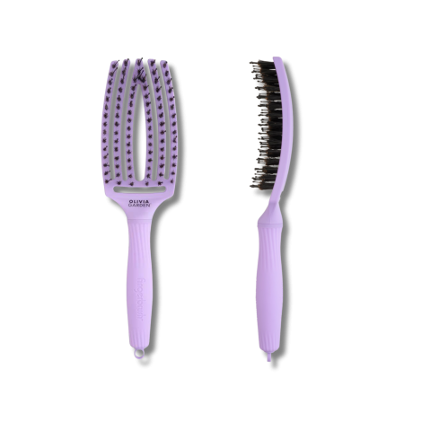 OLIVIA GARDEN FINGERBRUSH COMBO M szczotka z włosiem dzika | Grape Soda - 3