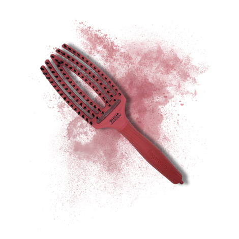 OLIVIA GARDEN FINGERBRUSH COMBO M szczotka z włosiem dzika | Maple Klon - 2