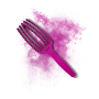 OLIVIA GARDEN FINGERBRUSH COMBO M szczotka z włosiem dzika | Neon Purple - 3