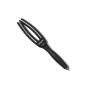 OLIVIA GARDEN FINGERBRUSH COMBO S szczotka z włosiem dzika | Black Czarna - 2