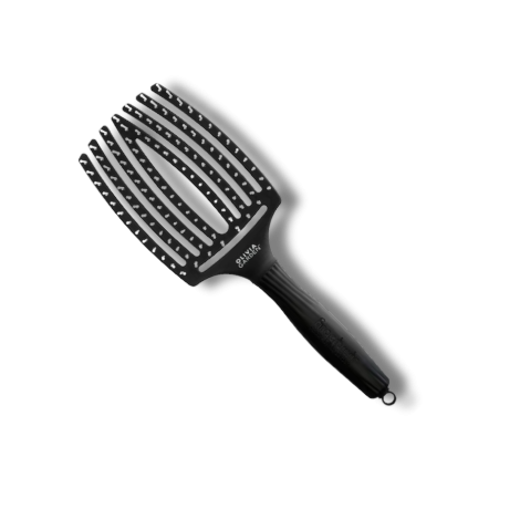 OLIVIA GARDEN FINGERBRUSH IONIC L szczotka do rozczesywania | Black Czarna