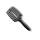 OLIVIA GARDEN FINGERBRUSH IONIC L szczotka do rozczesywania | Black Czarna