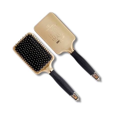 OLIVIA GARDEN NANO THERMIC CERAMIC + ION 50th szczotka płaska | Cz-Złota - 3