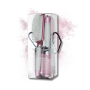 OLIVIA GARDEN NANO THERMIC zestaw szczotek płaska, 34, 44, 54 mm Róż 4 szt. - 3
