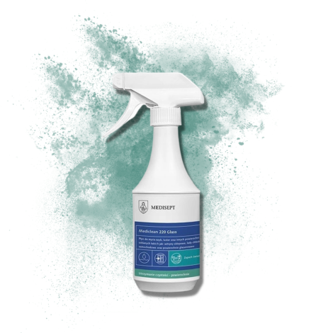 MEDISEPT MEDICLEAN 220 Glass preparat do mycia szyb 500 ml - 2