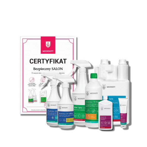 MEDISEPT PAKIET Bezpieczny Salon Beauty | zestaw 7 produktów do dezynfekcji