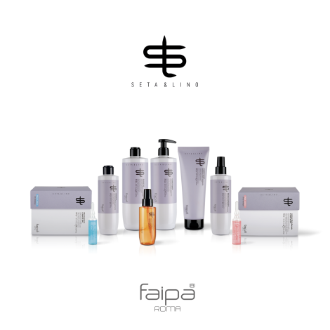FAIPA ROMA SETA & LINO Nutriente saszetki szampon 20 ml + odżywka 20 ml - 3