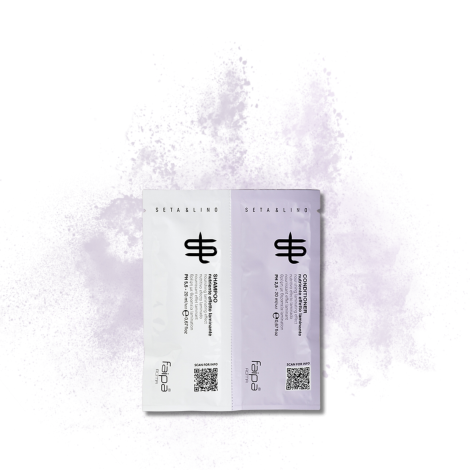 FAIPA ROMA SETA & LINO Nutriente saszetki szampon 20 ml + odżywka 20 ml - 2