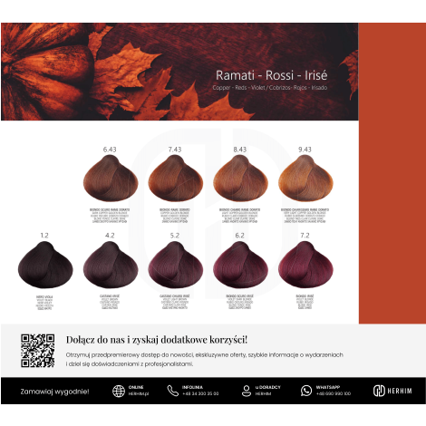 FAIPA ROMA SICURA PROFESSIONAL AKCESORIA Creme Color karta kolorów - 9