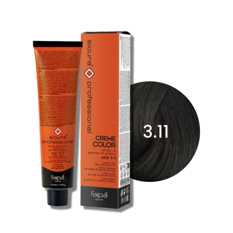 FAIPA ROMA SICURA PROFESSIONAL Creme Color farba do włosów 120 ml | 3.11