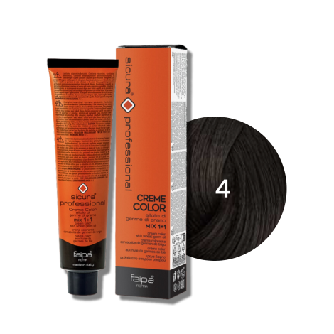 FAIPA ROMA SICURA PROFESSIONAL Creme Color farba do włosów 120 ml | 4