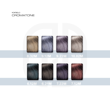 MONTIBELLO CROMATONE METALLICS profesjonalna farba do włosów 60 ml | 7.22 - 3