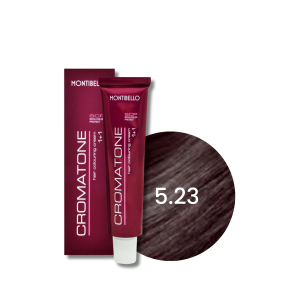 MONTIBELLO CROMATONE profesjonalna trwała farba do włosów 60 ml | 5.23