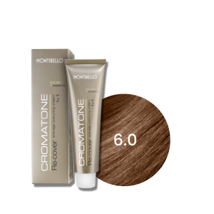 MONTIBELLO CROMATONE RECOVER profesjonalna farba do włosów 60 ml | 6.0