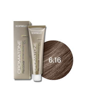 MONTIBELLO CROMATONE RECOVER profesjonalna farba do włosów 60 ml | 6.16