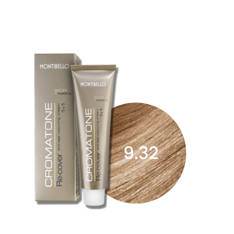 MONTIBELLO CROMATONE RECOVER profesjonalna farba do włosów 60 ml | 9.32