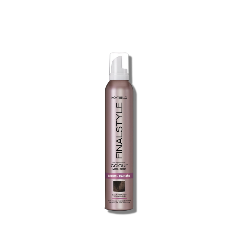MONTIBELLO FINALSTYLE pianka koloryzująca 320 ml | Brown - brązowy
