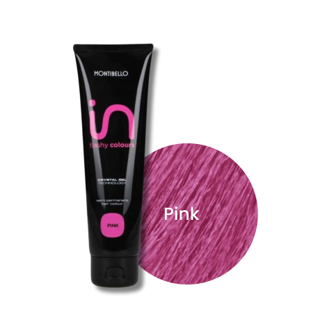 MONTIBELLO IN FLASHY COLOURS żel koloryzujący do włosów 150 ml | Pink