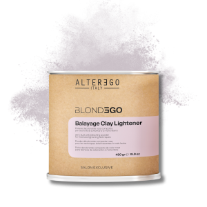ALTER EGO BLONDEGO Balayage Clay Lightener różowy bezpyłowy proszek 450 g - image 2