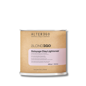 ALTER EGO BLONDEGO Balayage Clay Lightener różowy bezpyłowy proszek 450 g