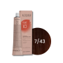 ALTER EGO FAST COLOR 10 MINUT trwała farba krem koloryzujacy 100 ml | 7/43 - 2