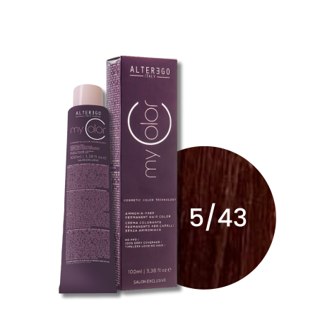 ALTER EGO MY COLOR trwała farba do włosów bez amoniaku 100 ml | 5/43