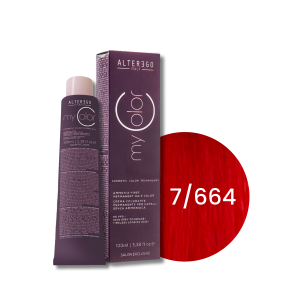 ALTER EGO MY COLOR trwała farba do włosów bez amoniaku 100 ml | 7/664