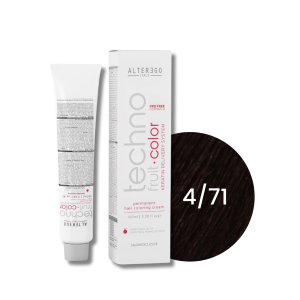 ALTER EGO TECHNOFRUIT trwała farba do włosów z keratyną 100 ml | 4/71