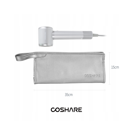 COSHARE HD10E pokrowiec torba etui na suszarkę i akcesoria 15x35 | Szary - 4