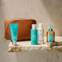 MOROCCANOIL Volume zestaw podróżny w beżowej kosmetyczce | Objętość - 4