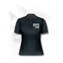 GENUS AKCESORIA koszulka czarna polo damska - 3